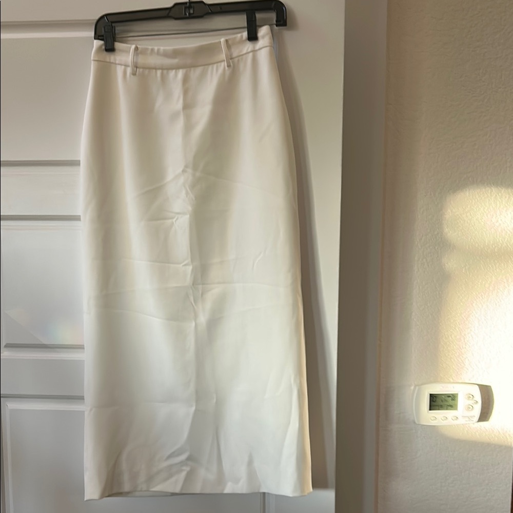 Pixie Market Elegant White Skirt
